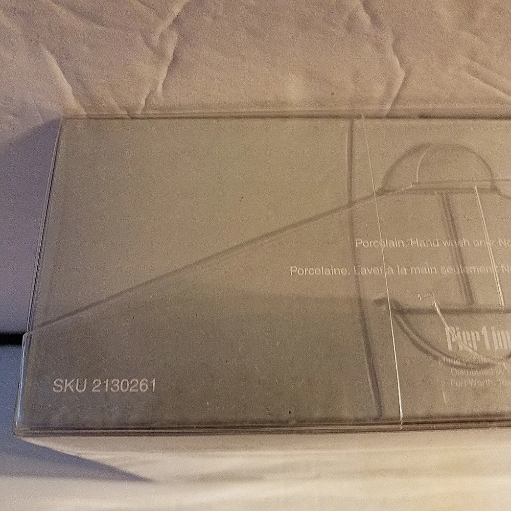 Pier 1 Imports MCM Dessert Plates Set of 4 NIB